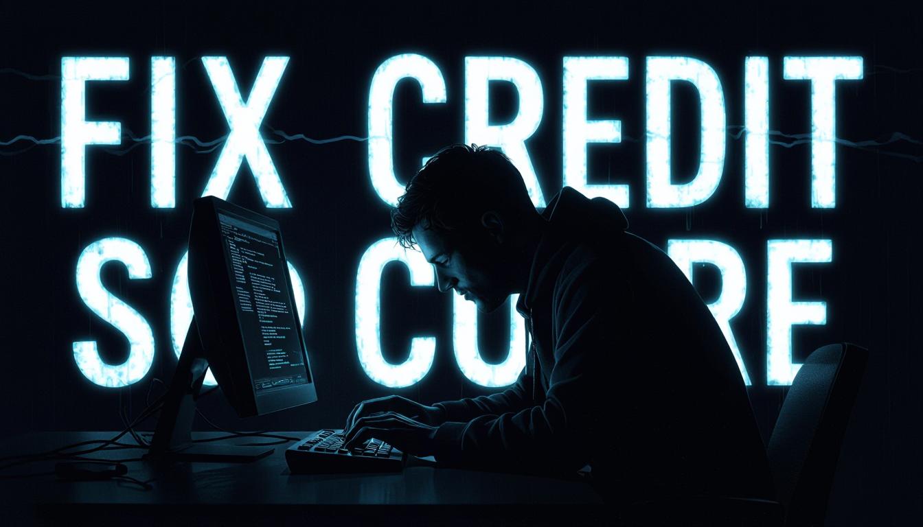 fix credit score dark web
